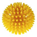 Balle de massage à picots | Ø 8 cm - jaune