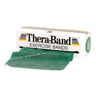 Bande dexercice | Thera-Band® verte | résistante - 5,5 m